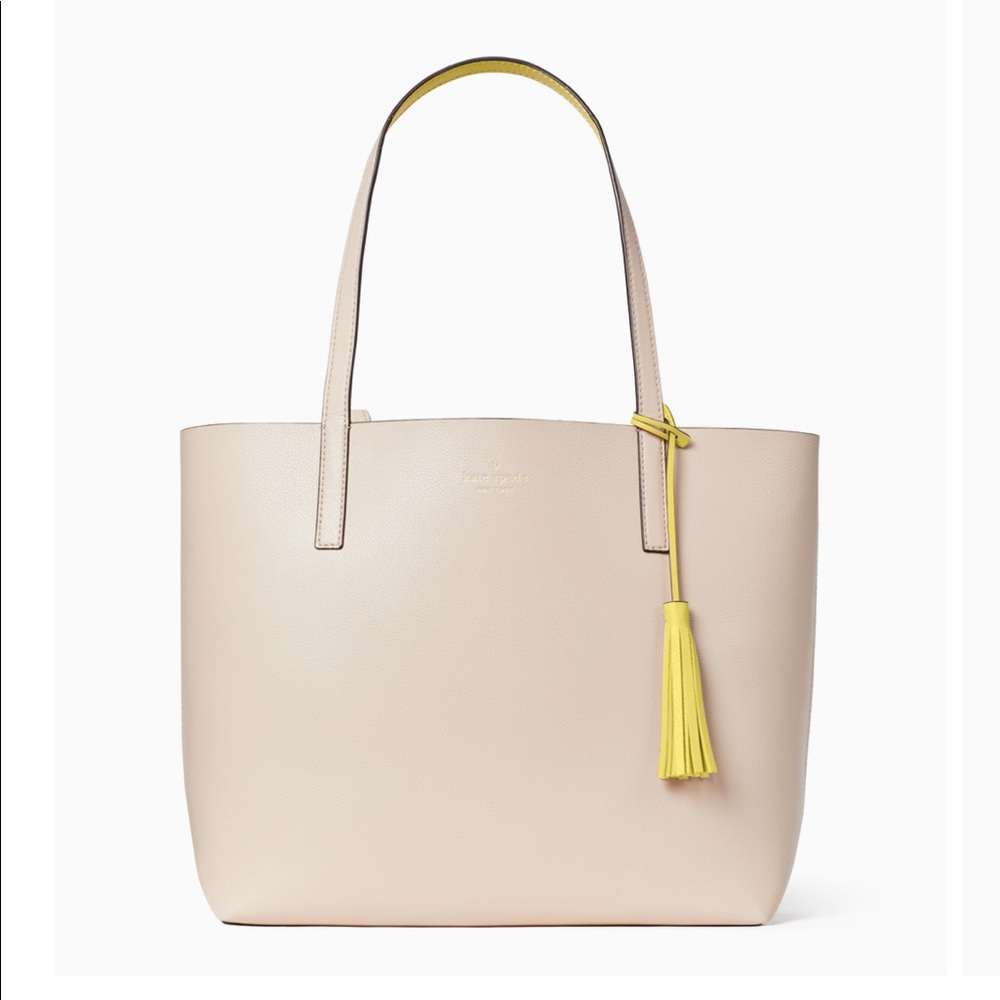 NWT Kate Spade open top reversible tote